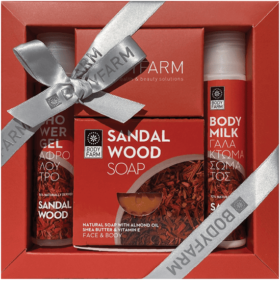 3 dalių dovanų rinkinys Sandal Wood