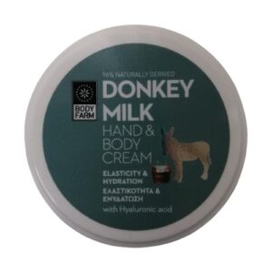 Rankų ir kūno kremas donkey milk