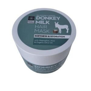 Plaukų kaukė donkey milk