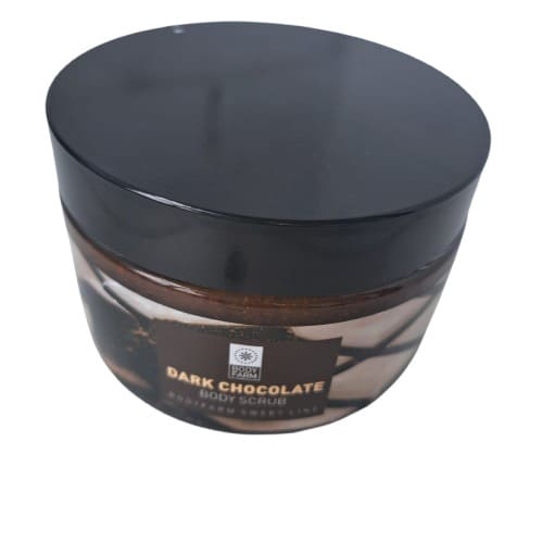 Natūralus kūno šveitiklis dark chocolate