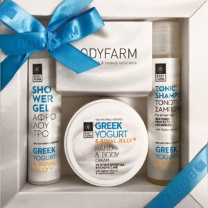 Prabangus 3 dalių dovanų rinkinys Greek Yogurt