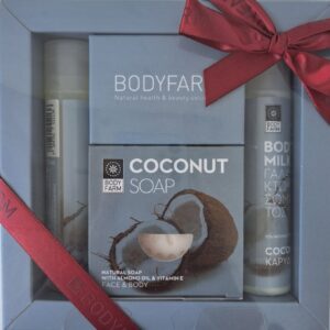 Dovanų rinkinys Coconut su muilu